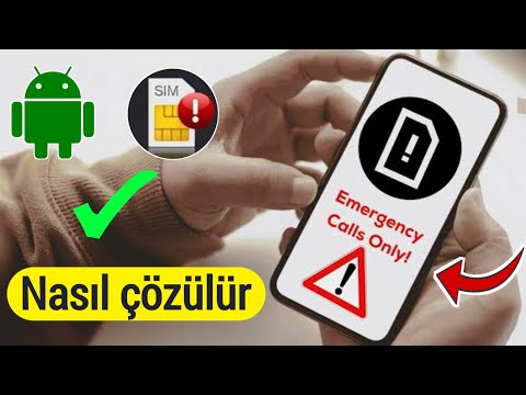 Android'de Yalnızca Acil Arama, Servis Yok, Sim Kart Yok Sorunu Nasıl Onarılır