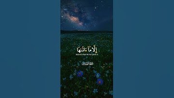 لا يكلف الله نفسا إلا ماءاتاها🌿تلاوة من سورة الطلاق🌿للقارئ رعد الكردي 🌿