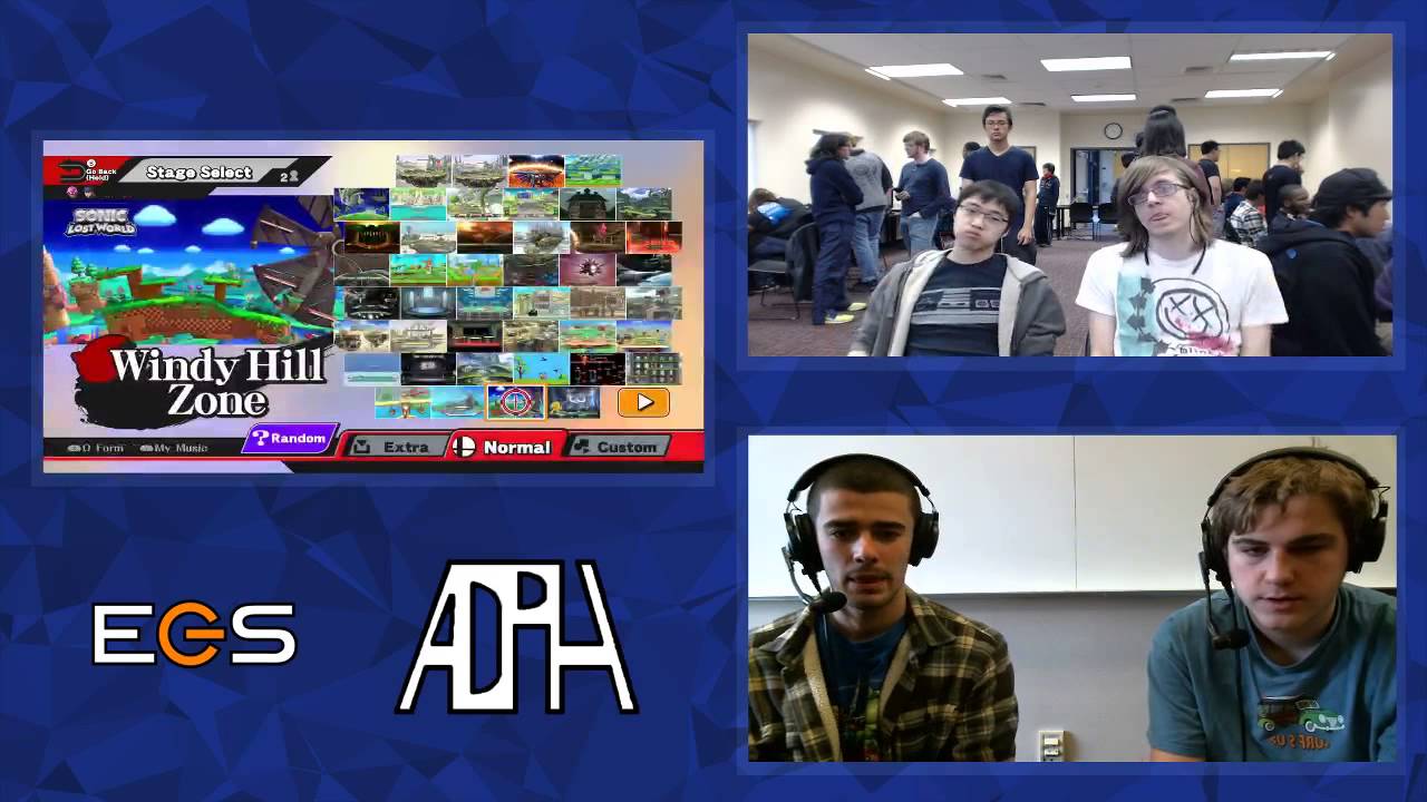 EGS Fighting Game Day - Smash 4 - Losers Semifinals - Nerfan (Captain Falcon) vs Zachmin (Ike)