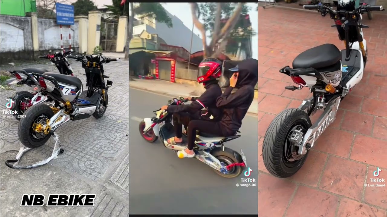 #4 || TikTok xe điện độ || tổng hợp xe điện độ đẹp hot TikTok 2025 [ NB EBIKE ]