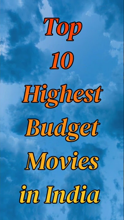 Top 10 Highest Budget movies in India || most expensive movies #movie