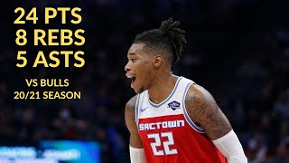 Richaun Holmes 24 Pts 8 Rebs 5 Asts Highlights vs Chicago Bulls | NBA 20/21 Season