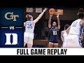 Georgia Tech vs. Duke Full Game Replay | 2025-26 ACC Women's Basketball