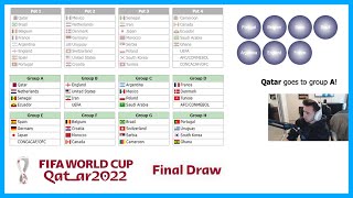 FIFA World Cup 2022 Draw LIVE (Reaction, Analysis &amp; Predictions)