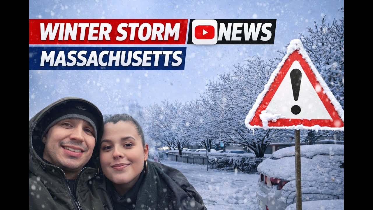 TEMPESTADE DE INVERNO EM MASSACHUSETTS - WINTER STORM