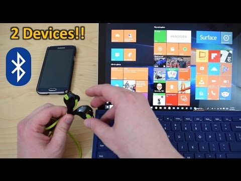 How to Pair Bluetooth Headphones to Smartphone and PC or Tablet at the Same Time!