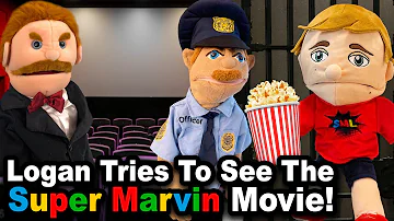 SML Movie: Logan Tries To See The Super Marvin Movie!