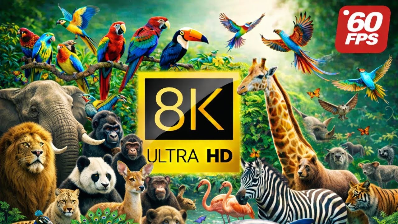 Amazing Animal Kingdom – 8K UHD Documentary