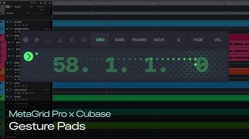 MetaGrid Pro x Cubase: Gesture Pads (Mac Only)