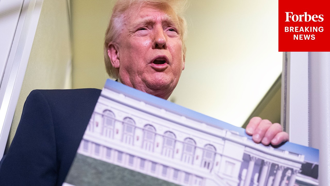 Trump Confirms That 'The Military Is Building A Big Complex Under The Ballroom'