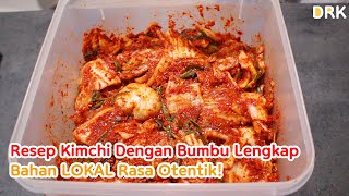 Resep Kimchi Dengan Bumbu Lengkap - Bahan LOKAL Rasa Otentik!