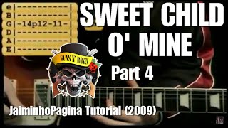 "Sweet Child O' Mine" Guitar Lesson (2009) | Guns 'n' Roses | Part 4