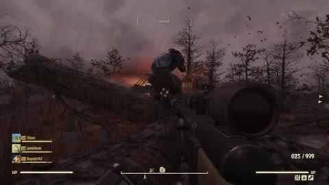 Eyebot explosion Fallout 76