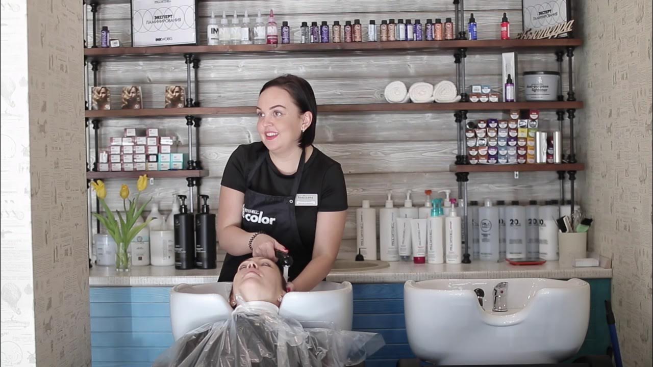 Гидропластика волос - YouTube