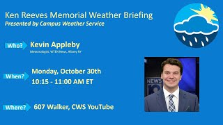Weekly Weather Briefing: Kevin Appleby (10/30/23)
