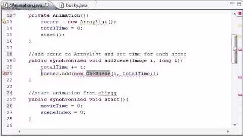 Java Game Development   10   Finishing the Animation Class
