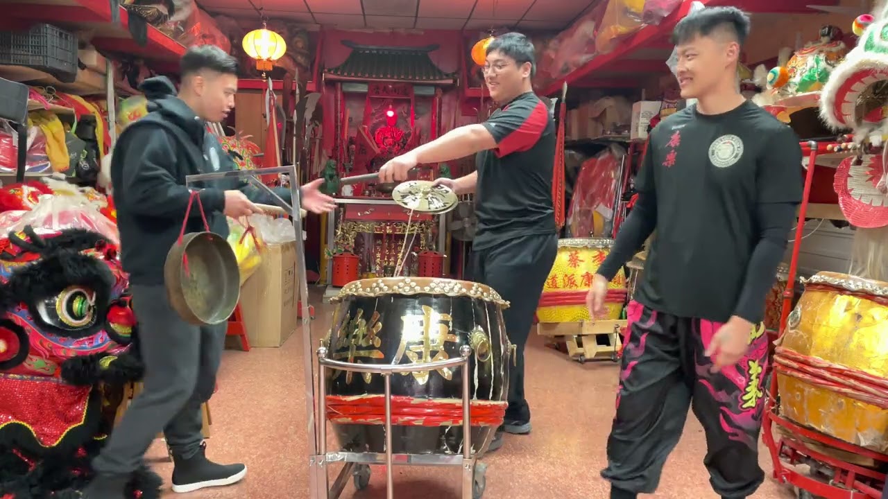 Toronto Lion Dance Drumming Session