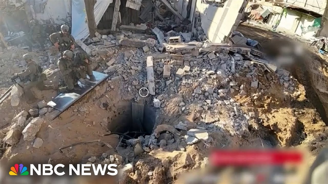 Israel releases videos it says show hostages and a tunnel at Al-Shifa hospital Israel releases videos it says show hostages and a tunnel at Al-Shifa hospital