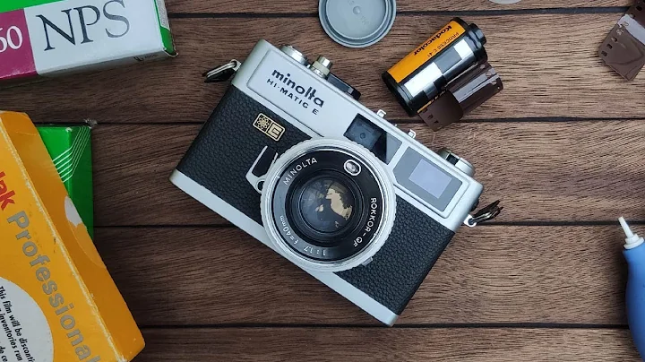 Minolta Hi Matic E 35mm rangefinder camera review and how to load film / battery - DayDayNews