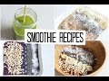 4 VEGANE SMOOTHIES - Nicecream, Smoothie Bowl, Green Smoothie &amp;&amp;&#39;