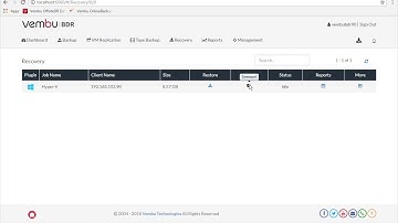 How to Configure Hyper-V Backup and Recovery using Vembu VMBackup