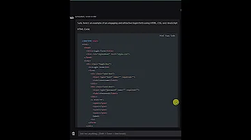 BAI Chat AI Login Form 
