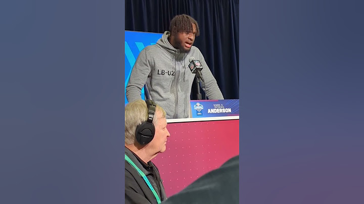 Worried about Bryce Young's size? - Will Anderson interview #nflcombine