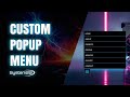 Divi 5 Interactions Tutorial: Build a Mobile-Style Bottom Menu Popup