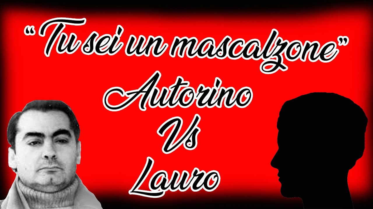 Confronto Ubaldo Lauro Vs Giuseppe Autorino Processo Alfieri udienza del 27 ottobre 1994