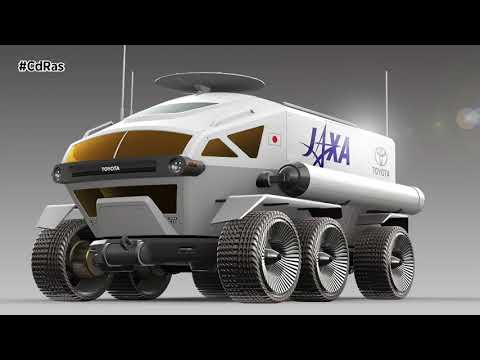 Vídeo: Toyota Presentó El Concepto De Un Vehículo Lunar De Seis Ruedas Y Mdash; Vista Alternativa