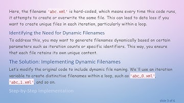 How to Use Dynamic File Names in Python for Writing Files to a Directory