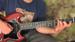 Video thumbnail of "Metallica - Fade to Black - How to Play the Opening Riff"