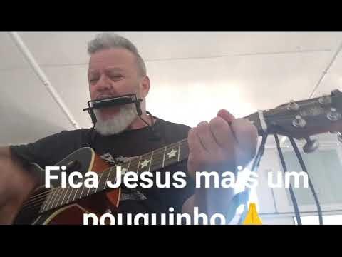 Fica Jesus mais um pouquinho #jhonataviolonista #gospel 