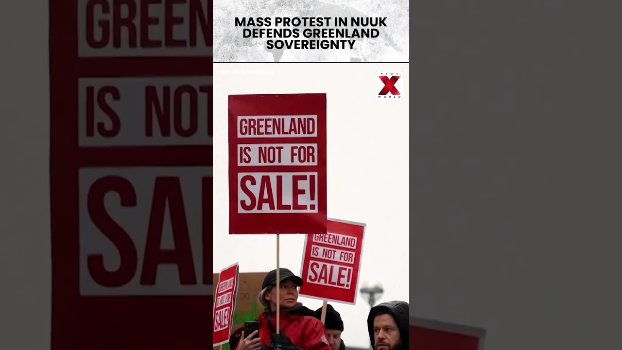 Тысячи людей протестуют в Гренландии против заявлений Трампа о захвате власти | NewsX World
