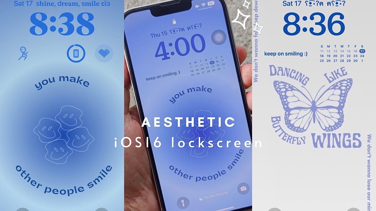 iOS16 Update How to Get Aesthetic Wallpapers  Screen Kit