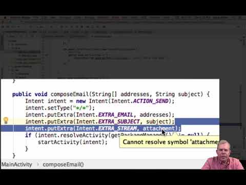 android common intents 04 email