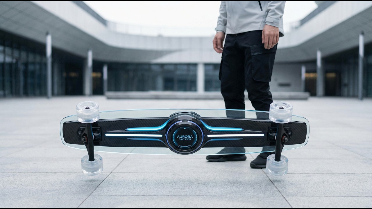Introducing The World's First AI Skateboard - YouTube