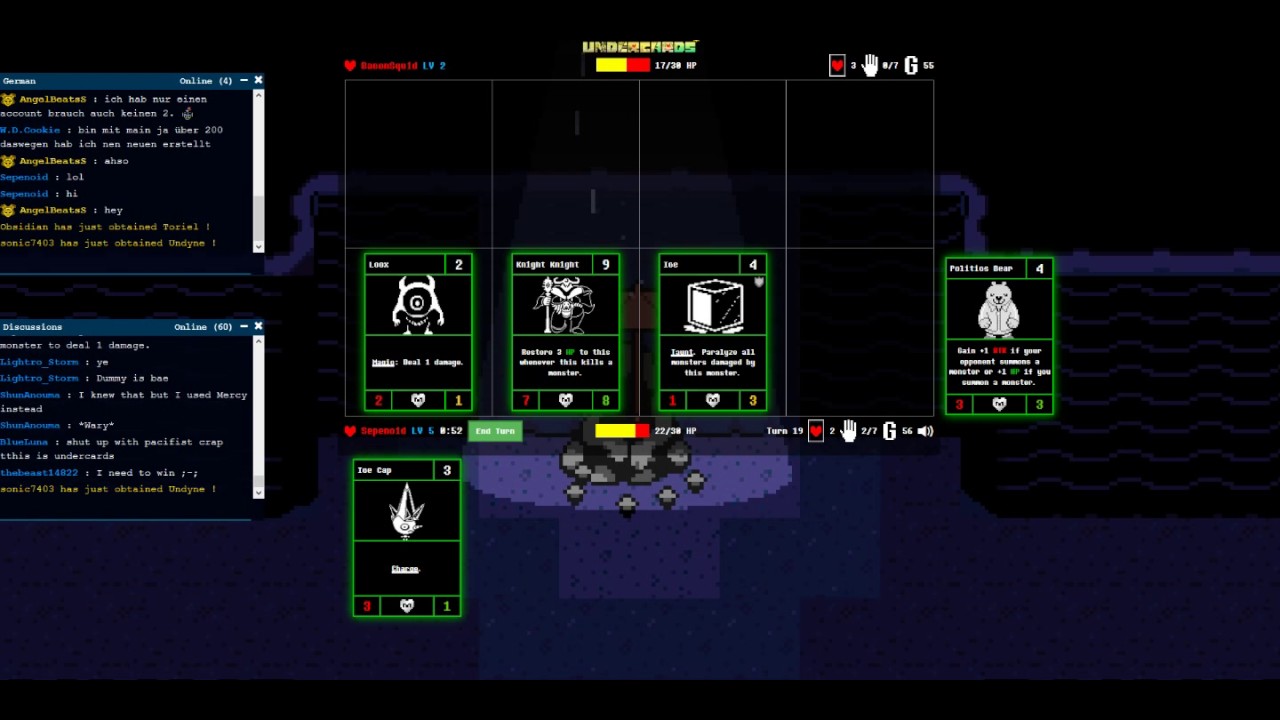 Undertale als Kartenspiel?!? [Undercards] [HD] [Deutsch] - YouTube