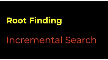 Incremental Search: Quickly Find Root Intervals (Explained)