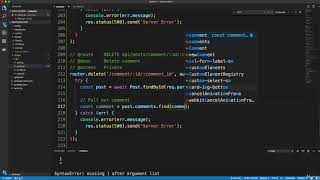 028 Add  Remove Comment Routes | ReactJs | reactjs