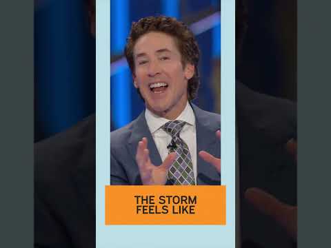 God Controls the Storm | Trusting God's Ways | Joel Osteen