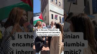 Outside Columbia, two Jewish New Yorkers share their wildly different perspectives on antisemitism
