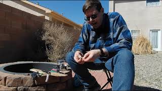 Scout Skills: Fire Making practice with Scoutmaster Cole