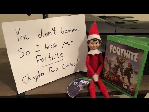 elf-on-the-shelf-breaks-kid's-fortnite-chapter-two-game-and-leaves-a-"be-good"-note!-[original]