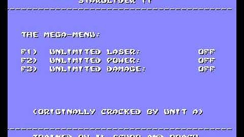 Defjam   Star Glider II HYPERSPIN AMIGA INTRO CRACKTRO DEMO COMMODORE NOT MINE VIDEOS