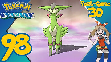 Pokémon Alpha Sapphire - E98 (Post-Game 30) - Catching Virizion - Gameplay Walkthrough