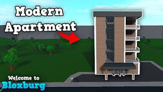 Building a Modern Apartment in Bloxburg