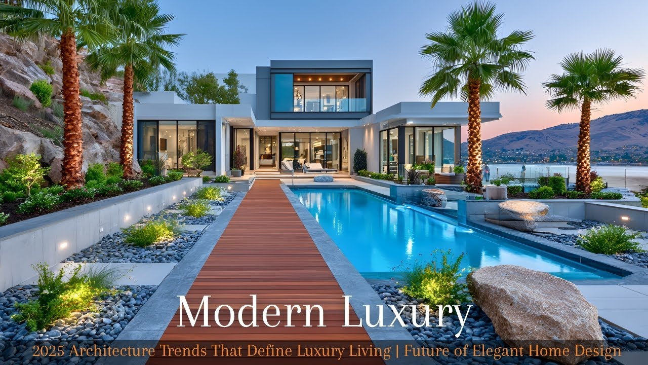 Top 10 Modern Luxury Home Trends 2025 | Elegant Architecture & Smart ...