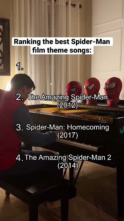 Spider-Man Theme Songs Ranked! #spiderman #marvel