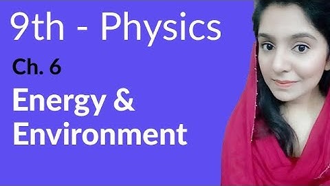 Matric part 1 Physics, ch 6, Energy & Environment - ch 6 Work and Energy - 9th Class Physics